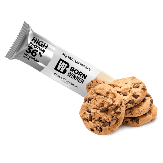 Born Winner Mega Pro Protein Bar Choco Chip Cookie 85g