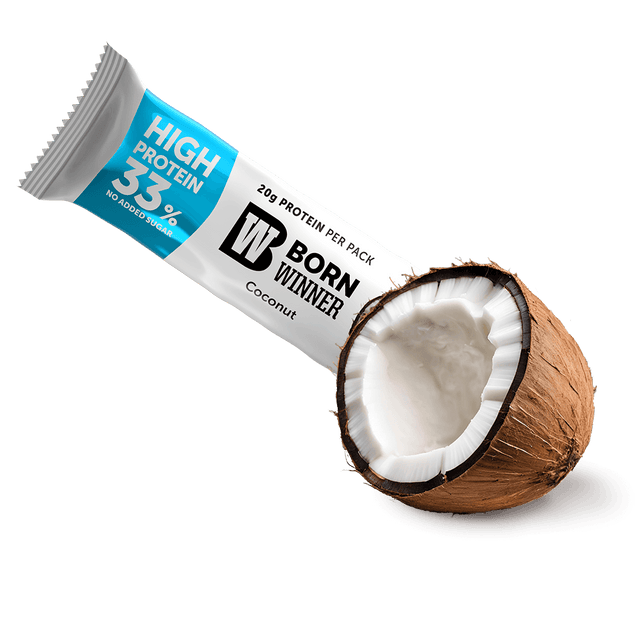 Born Winner Active Protein Bar Coconut 2x30g