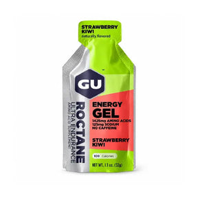 Gu Roctane Gel Strawberry Kiwi Naturally Flavored 32G (No Caffeine)