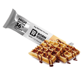 Born Winner Mega Pro Protein Bar Waffle with Chocolate 85g