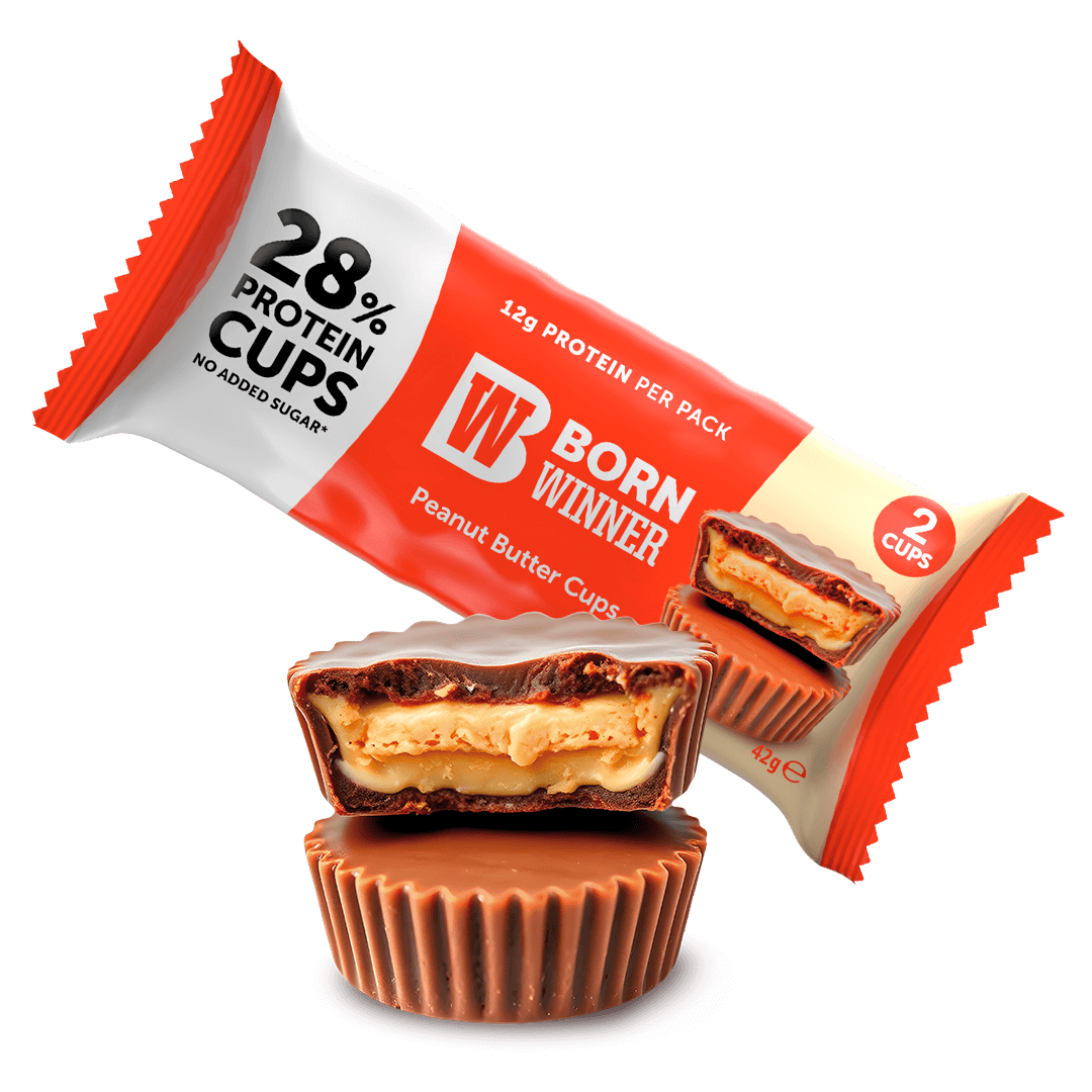 Born Winner Cups No Added Sugar Peanut Butter 42g