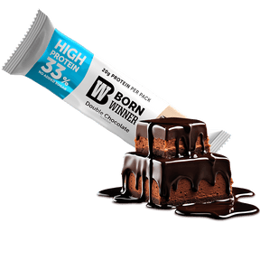 Born Winner Active Protein Bar Double Chocolate 2x30g