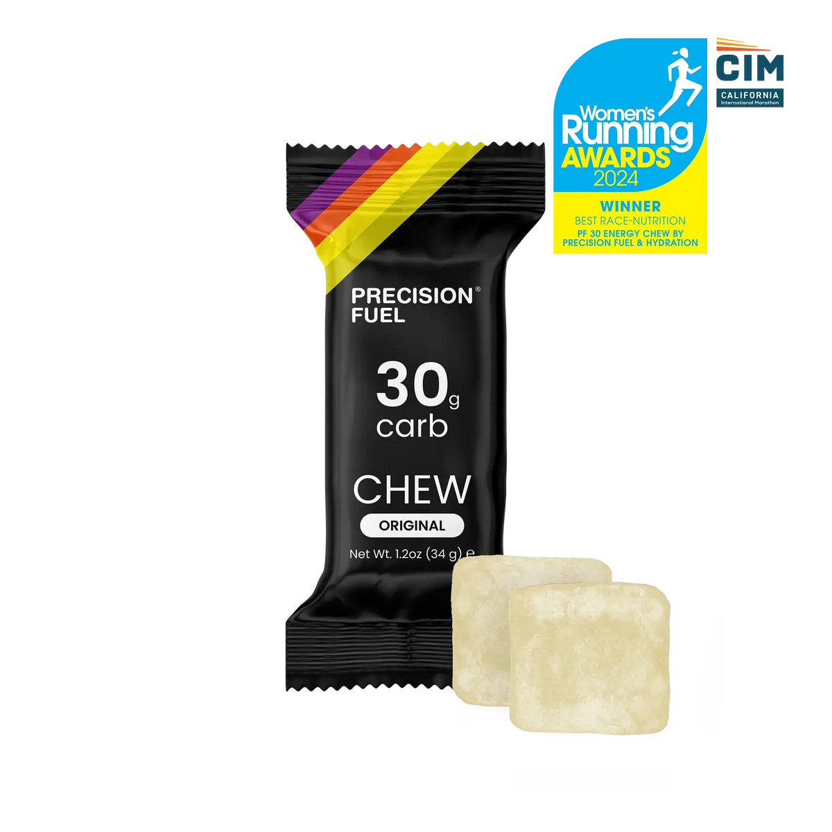 Precision Fuel & Hydration - 30gm Carb Chew Original 34gm